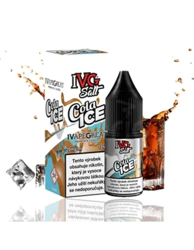 Comprar Sales de Nicotina Cola Ice 10ml - IVG Salt al mejor precio - II Nous Vape