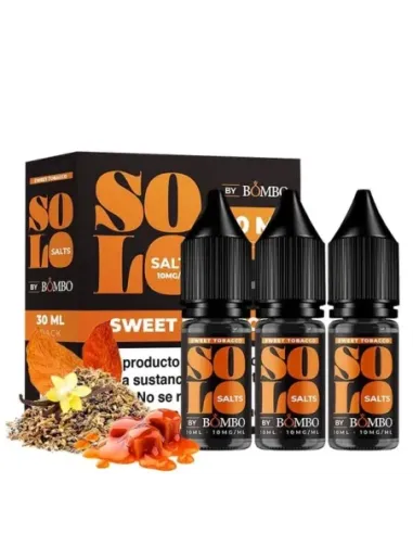 Comprar Sales de Nicotina Bombo Solo Nic Salts - Sweet Tobacco (Pack 3) al mejor precio - II Nous Vape