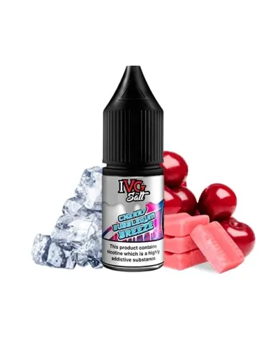 Comprar Sales de Nicotina Sales Cherry Bubblegum Breeze - IVG Salt al mejor precio - II Nous Vape