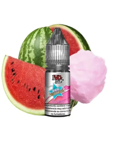 Comprar Sales de Nicotina Sales Watermelon Cotton Candy - IVG Salt al mejor precio - II Nous Vape
