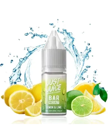 Comprar Sales de Nicotina Just Juice Bar Nic Salt Lemon & Lime - 10ml al mejor precio - II Nous Vape