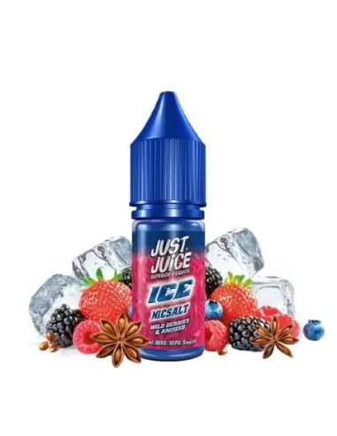 Comprar Sales de Nicotina Just Juice Nic Salt Ice - Wild Berries Aniseed 10ml al mejor precio - II Nous Vape