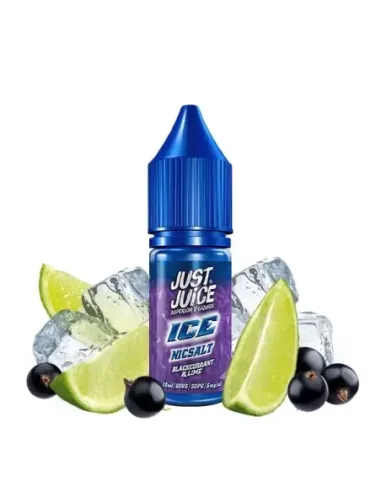 Comprar Sales de Nicotina Just Juice Nic Salt Ice - Blackcurrant Lime 10ml al mejor precio - II Nous Vape