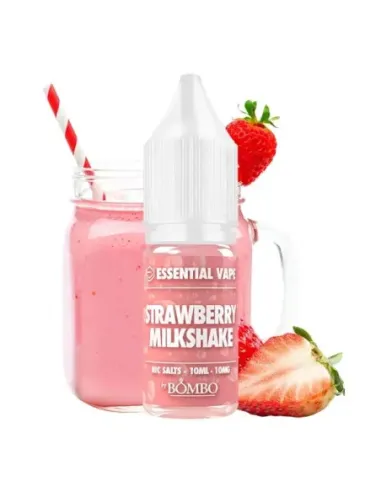 Comprar Sales de Nicotina Strawberry Milkshake - Bombo Essential Vape NicSalts al mejor precio - II Nous Vape