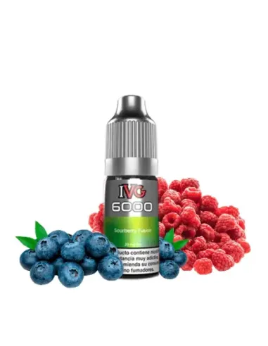 Comprar Sales de Nicotina Sourberry Fusion - IVG 6000 Salts 10ml al mejor precio - II Nous Vape