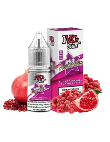 Comprar Sales de Nicotina Sales Sour Raspberry Pomegranate - IVG Salt al mejor precio - II Nous Vape