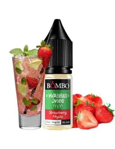 Comprar Sales de Nicotina Wailani Juice Strawberry Mojito - Bombo Nic Salts al mejor precio - II Nous Vape