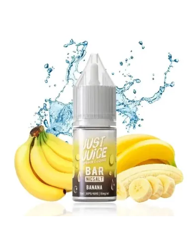 Comprar Sales de Nicotina Just Juice Bar Nic Salt Banana - 10ml al mejor precio - II Nous Vape