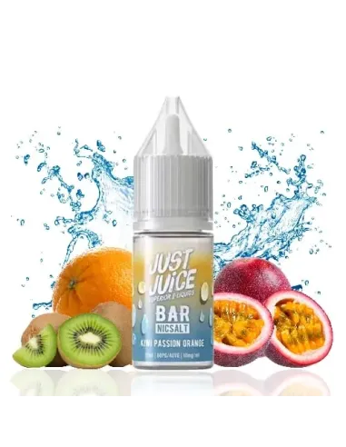 Comprar Sales de Nicotina Just Juice Bar Nic Salt Kiwi Passion Orange - 10ml al mejor precio - II Nous Vape
