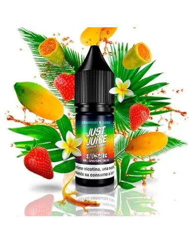 Comprar Sales de Nicotina Strawberry & Curuba - Just Juice Exotic Fruits Nic Salt 10ml al mejor precio - II Nous Vape
