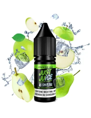 Comprar Sales de Nicotina Just Juice Nic Salt Apple & Pear On Ice al mejor precio - II Nous Vape