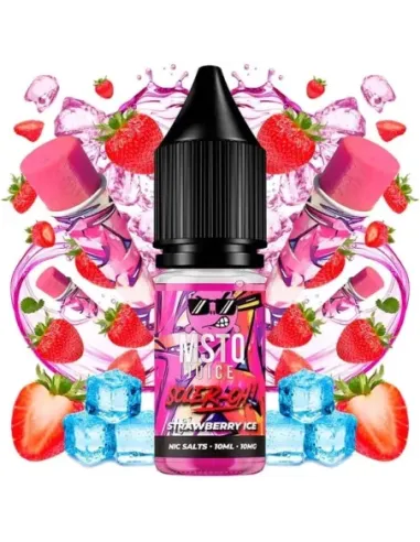 Comprar Sales de Nicotina Soler-Oh Strawberry Ice - MSTQ Juice Nic Salts - 10ml al mejor precio - II Nous Vape