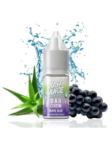 Comprar Sales de Nicotina Just Juice Bar Nic Salt Grape Aloe - 10ml al mejor precio - II Nous Vape