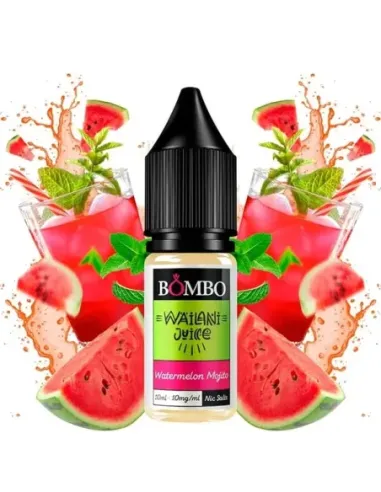 Comprar Sales de Nicotina Wailani Juice Watermelon Mojito - Bombo Nic Salts al mejor precio - II Nous Vape